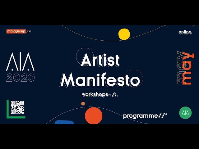 Artist Manifesto: Writing an Artist Manifesto with Paula Varjack | #MAIAThisMay