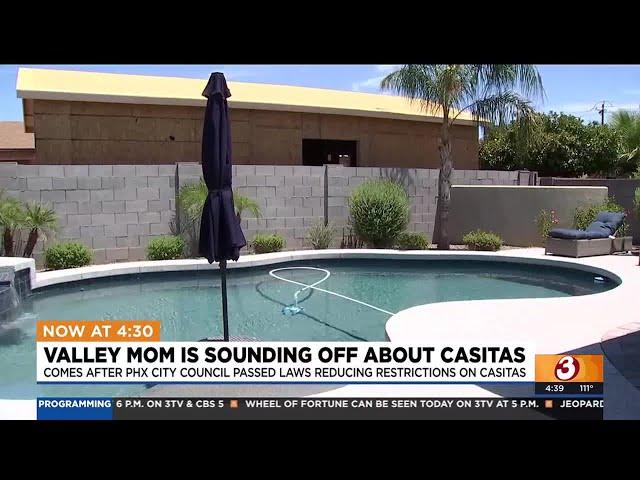 Phoenix mom upset over neighbor's new guest house, blames new law