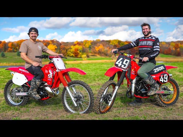 Vintage Dirt Bike Testing