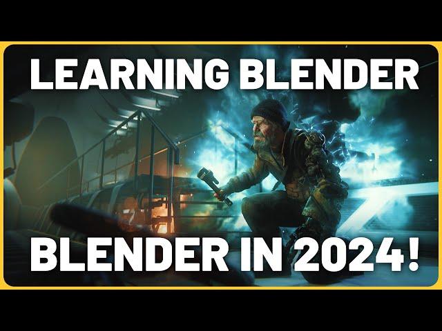 How to Learn Blender in 2024!