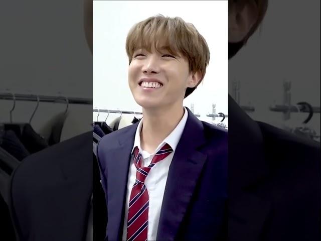 His sunshine smile is so pretty #bts #jhope #hobi #btsshorts #kpop