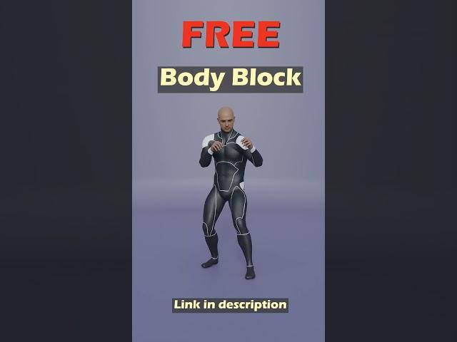 Body Block. Free Mixamo animation for Daz Studio's Genesis 9. #dazstudio #mixamo