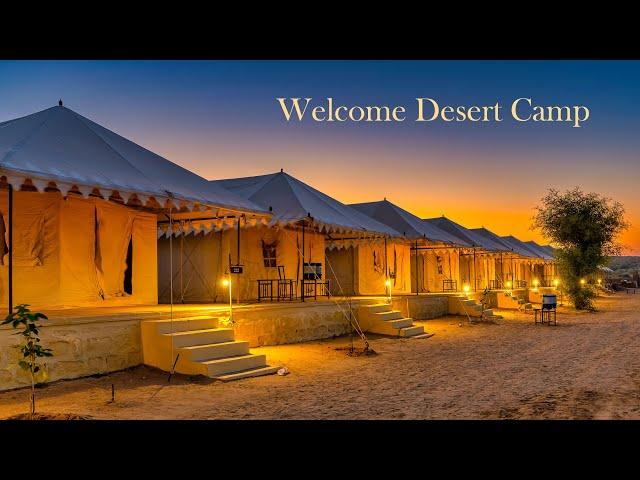 Sam Sand Dunes Jaisalmer | Welcome Desert Camps | Desert Safari Rajasthan