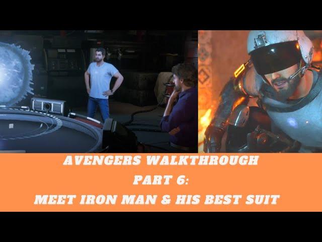 Marvel Avengers Walkthrough Part 6: Meet Iron Man & His Best Suit