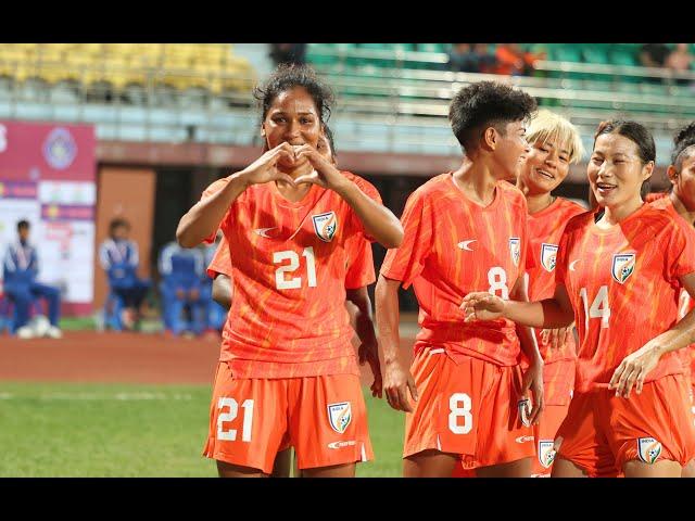 SAFF Women's Championship 2024: Pakistan 2-5 India | Highlights