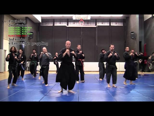 4 Drills that start each Ninjutsu session in AKBAN