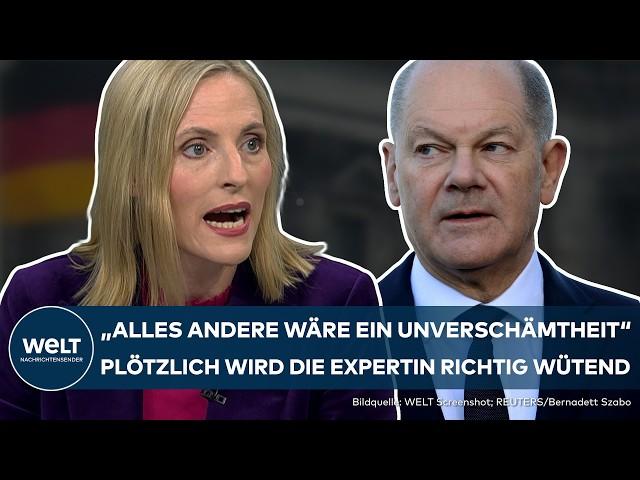 AMPEL-AUS: “Vote of confidence now - snap elections!” - Expert with an angry appeal to Scholz