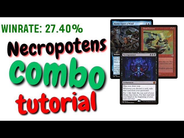 Necropotence combo tutorial