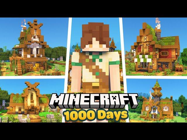 I Survived 1000 Days on a Minecraft Adventure! - The Guild SMP Full Movie