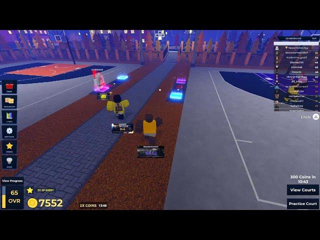 Wiping a sweats 517-0 streak in basketball legends(ROBLOX)