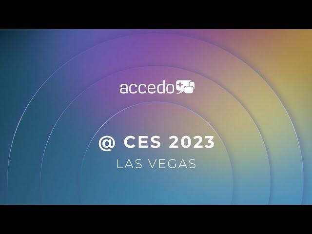 Accedo at CES 2023