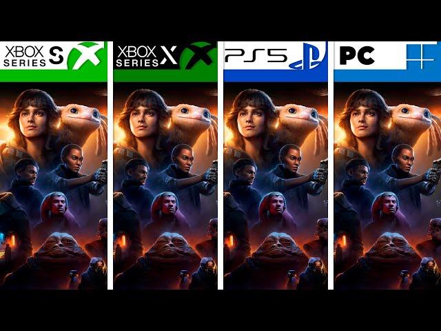 Star Wars Outlaws | PS5 - Xbox Series S/X - PC | Graphics Comparison | Analista De Bits