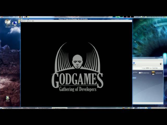 Virtualbox 2.1 OpenGL 3D Accelerated Gaming Demo