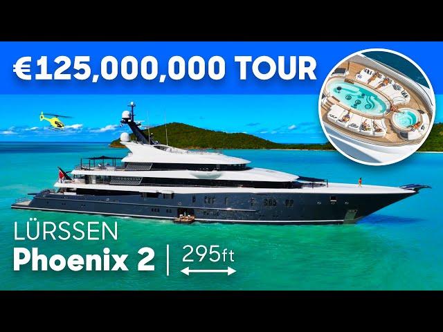 Most Expensive MegaYacht Tour! With Helipad & Cinema! 