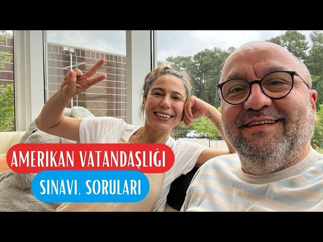 AMERİKA’DA VATANDAŞLIK SINAVI | NELER SORUYORLAR | ZOR MU?