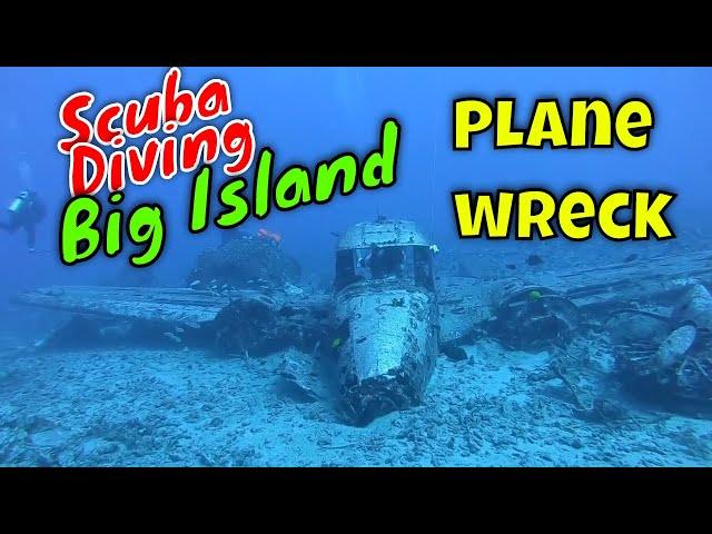 Big Island Scuba Diving -  Plane Wreck Dive | Kona Honu Divers