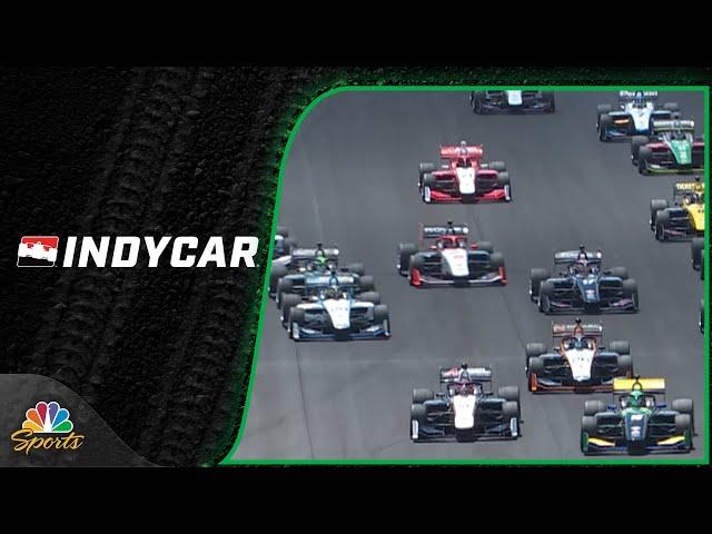 Indy NXT Series HIGHLIGHTS | Indianapolis Grand Prix, Race 2 | 5/11/24 | Motorsports on NBC