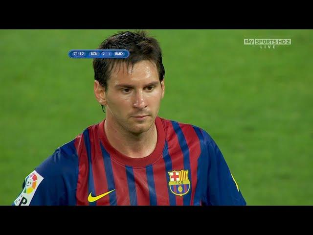 Messi Masterclass vs Real Madrid (SuperCup) 2011 English Commentary