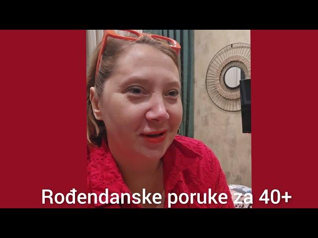 Rođendanske poruke za 40+