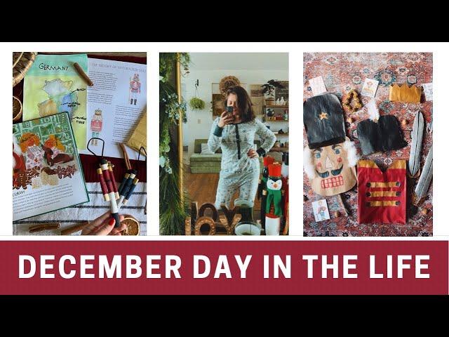 Day in the life of a homeschool mom I December day in the life