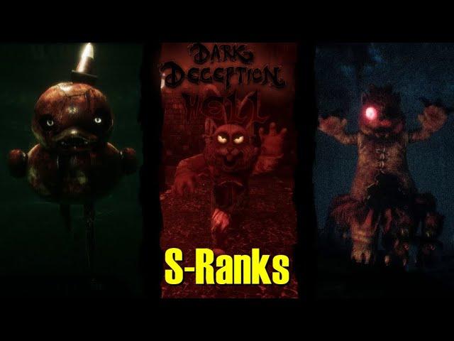 Dark Deception Hell Mod | Full S-Rank Playthrough (Ch1-4)