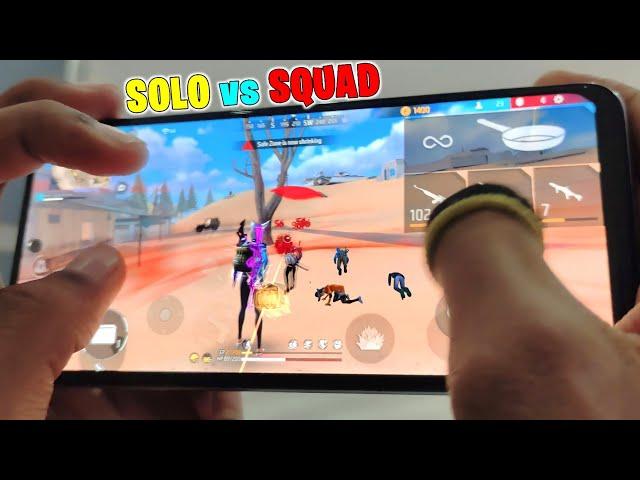 Full Support Unstoppable Solo vs Squad Gameplay  Garena Free Fire