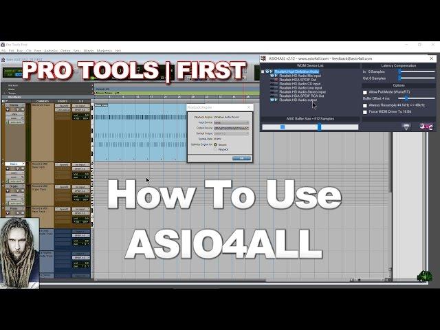 Pro Tools | First - How to use ASIO4ALL (AAE 6xxx Error, Interface Errors)