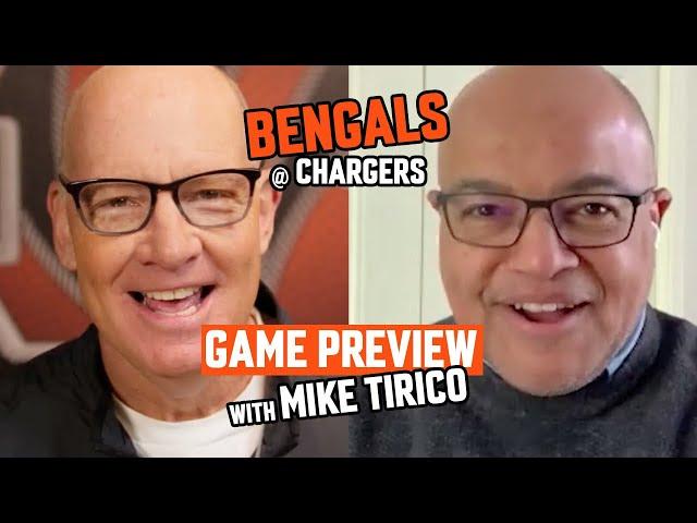 Bengals at Chargers Game Preview with MIKE TIRICO | Week 11