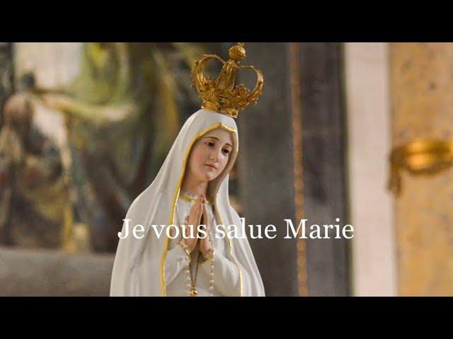 “Je vous salue Marie” (Lyrics in description)