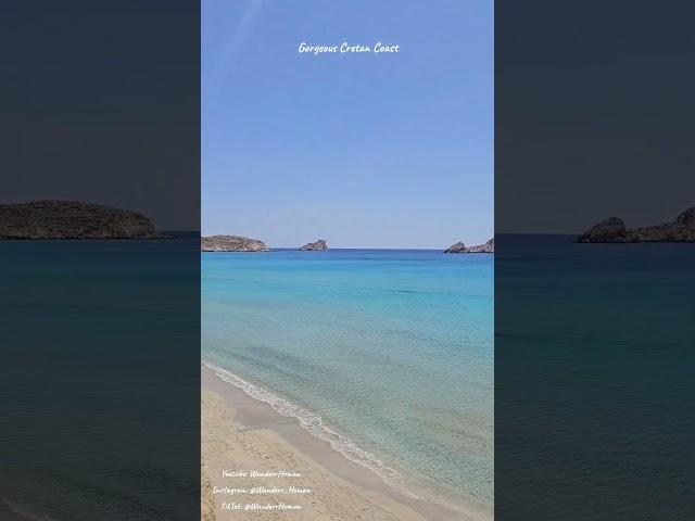 Gorgeous Cretan Coast #vacation #relaxing #crete #greece #beach #travel