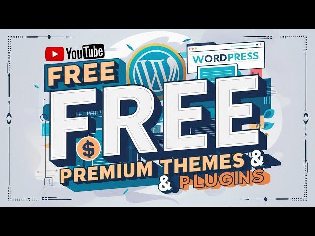 How to Get WordPress Premium Themes & Plugins for Free in 2024 | WordPress Free Themes