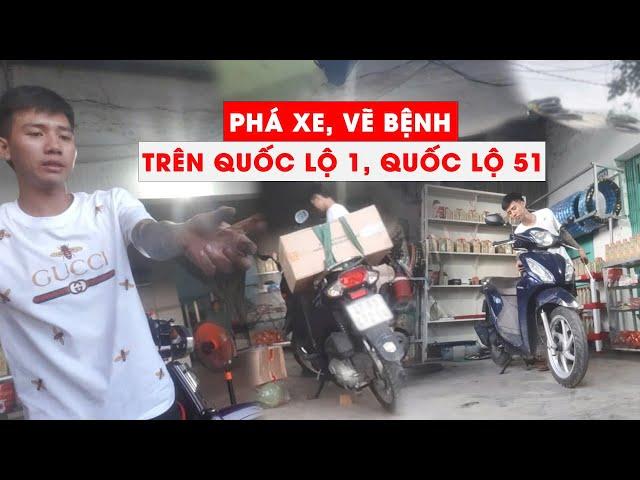 CLIP ĐIỀU TRA - Kỳ 3: Vẽ bệnh, phá xe trên Quốc lộ 1, Quốc lộ 51 - PLO