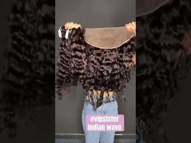 Vipsister indian wave hair and lace #vipsisterhair #hairwholesale 8613570021626