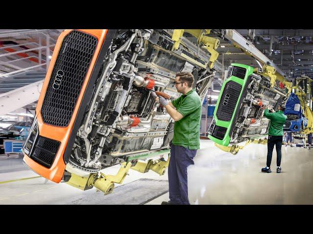 Inside Billion $ German Factory Producing the Powerful Audi R8