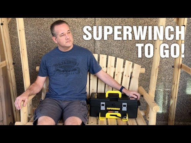 Portable Superwinch Winch2Go 4,000lb Winch