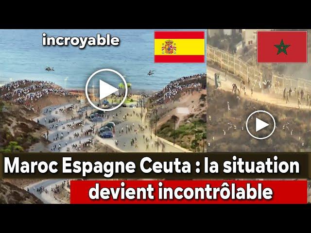 Morocco Spain Ceuta: Things are getting out of control for the second day