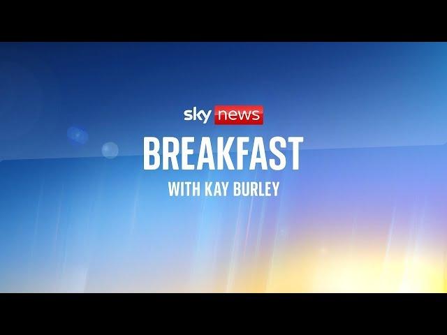 Watch Sky News Breakfast with Anna Jones: Saturday 21 September 2024