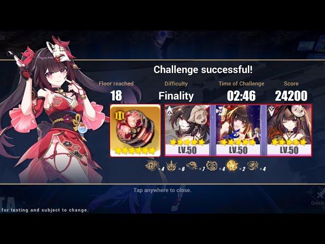 [Honkai Impact 3] Sparkle (Thousand-Faced Maestro: Cameo!) Elysian Realm 7.9 Beta Finality Full run