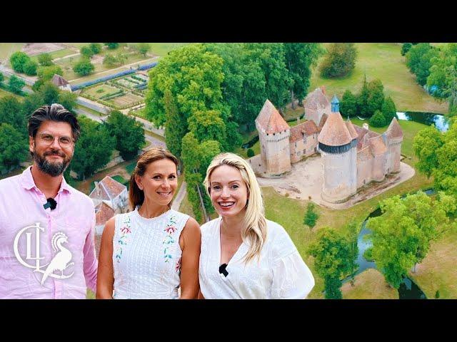 Tour the PRIVATE Chateau de la Motte Feuilly with Stephanie Jarvis and its owners!