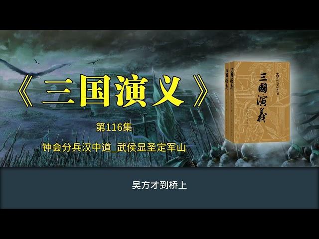 《三国演义》第116集 钟会分兵汉中道 武侯显圣定军山