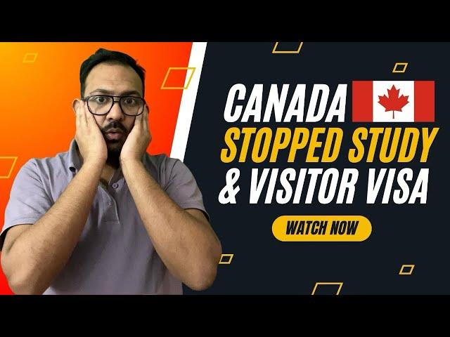 Canada Visitor Visa Restrictions | Student Visa Changes | Student direct Stream ended |