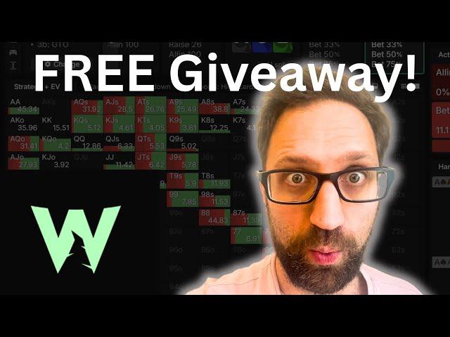 Win a FREE GTO Wizard Subscription and Watch Me Play 25NL