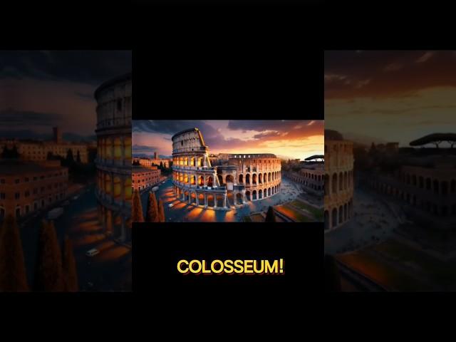 Colosseum: A Timeless Icon of Ancient Rome | AI-Enhanced History"#shorts #HistoryShorts #Colosseum