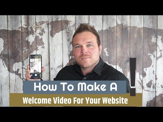 How to make a welcome video for your website | by Brad Smith