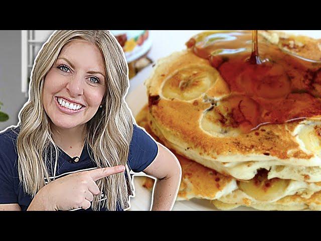 The BEST Nutella Stuffed Pancakes #Shorts