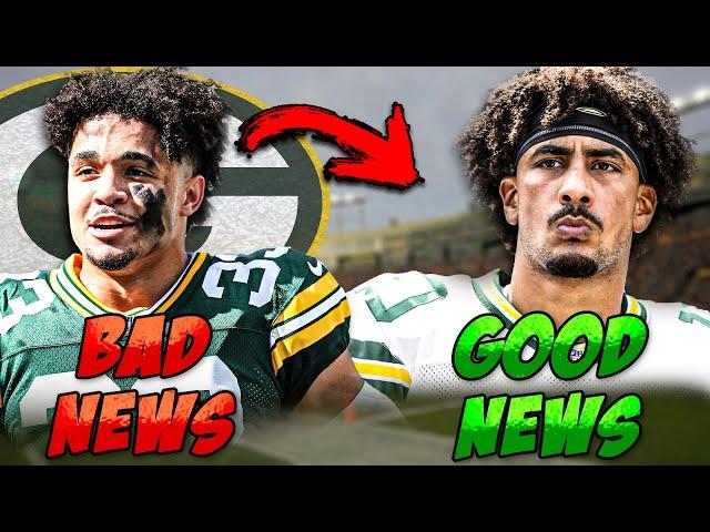 Packers get GOOD News on Jordan Love, but also some BAD News!!