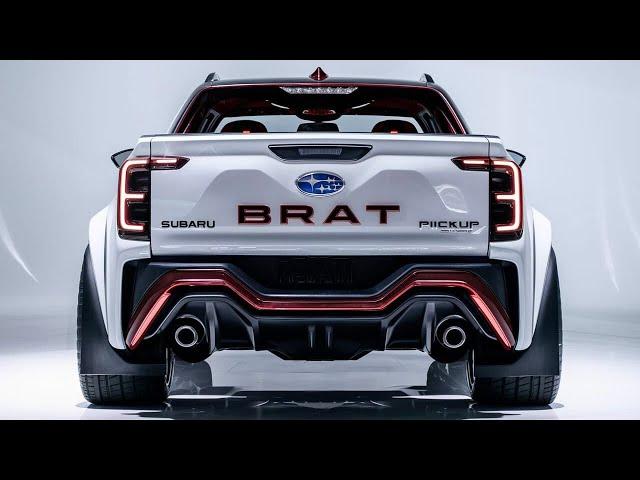 2025 Subaru Brat: The Most Powerful Pickup Yet!