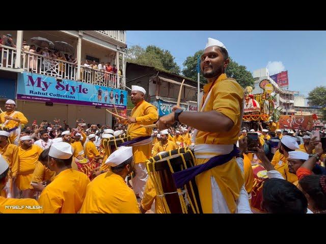 Shinkari Melam  ताल वाद्य पथक २०२३  KERALA PATTERN श्री तांबडी जोगेश्वरी विसर्जन मिरवणूक