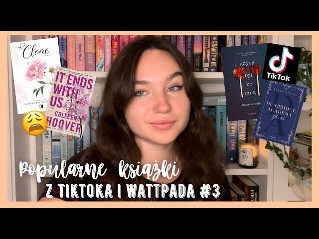 Popularne książki z TIKTOKA i WATTPADA #3 - przeczytałam SERIĘ STUDENTS i jestem w szoku 