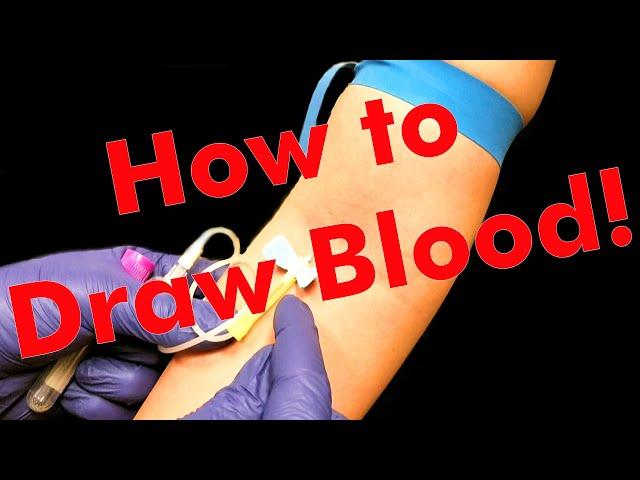 A doctor's Phlebotomy Class: How to draw blood!